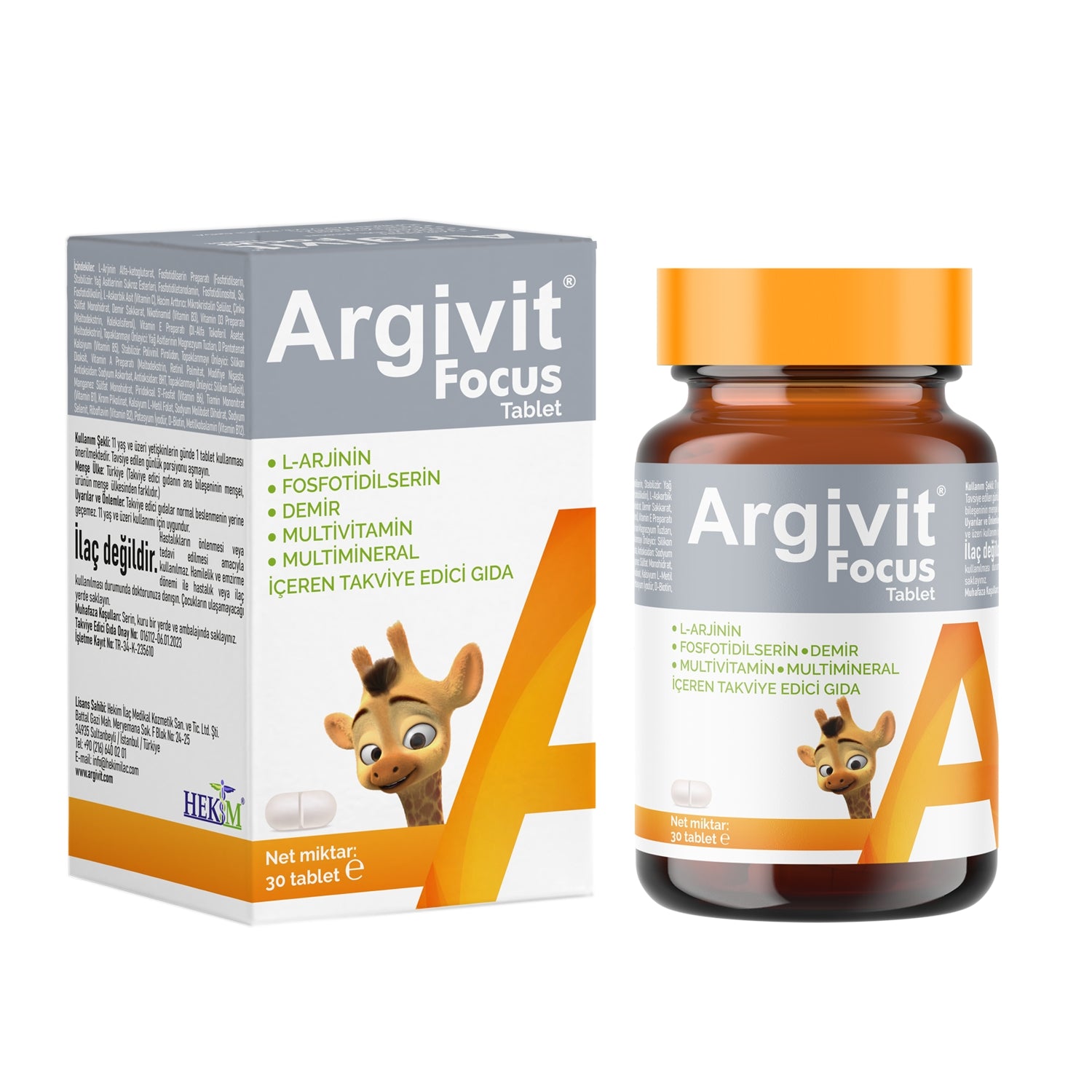 Argivit focus Tablet 3 Package Bundle